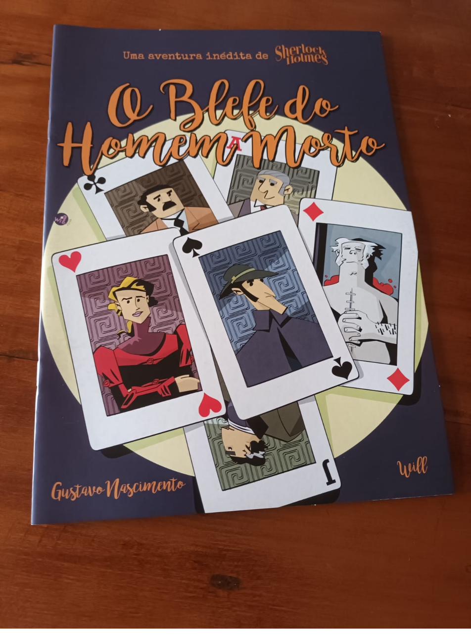 Sherlock Holmes — O Blefe do Homem Morto, capa